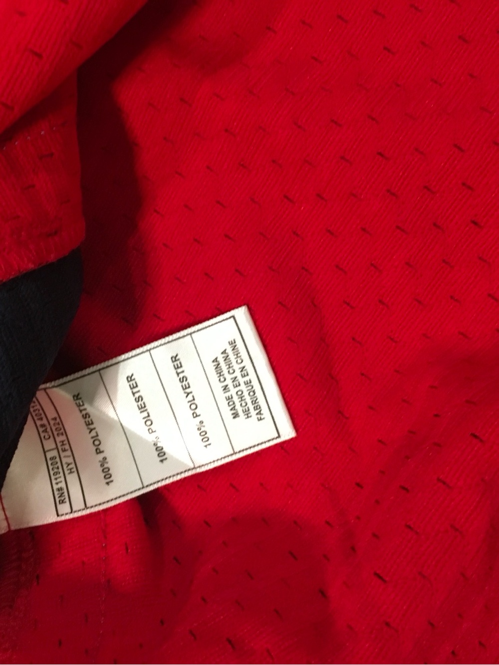 Mitchell & Ness Red USA Dawn Staley Basketball Jersey - Picture 5 of 6